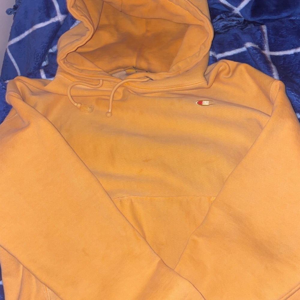 Champion Left Chest C Pull Over Hoodie